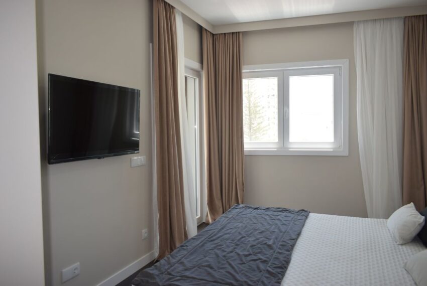 Bedroom with TV
