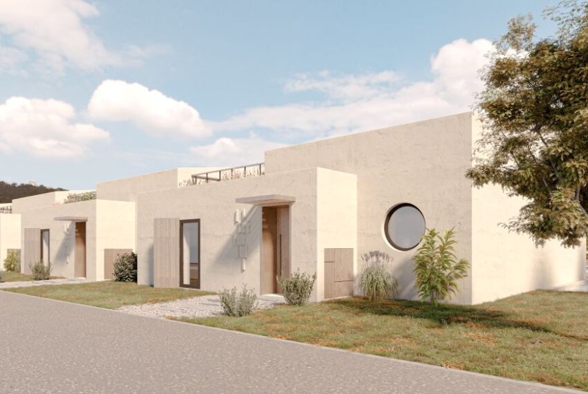 Eco-friendly Loft T2 townhouse at Cerro Mouro Algarve real estate with solar panels
