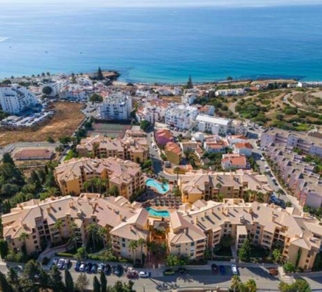 Praia da Luz overview