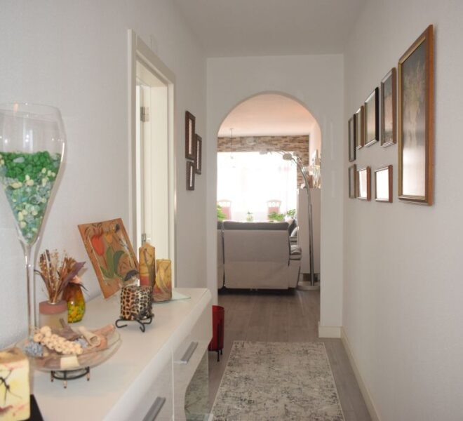 Hallway to living